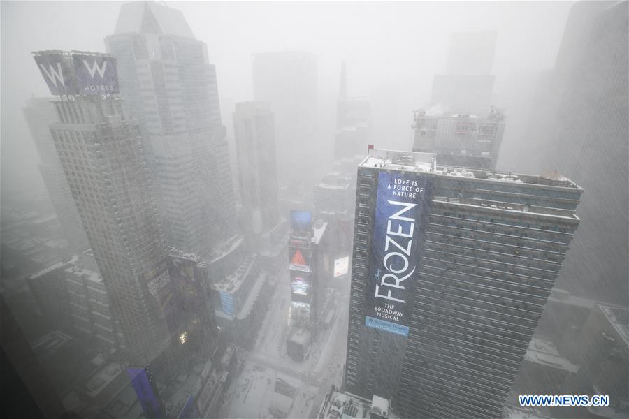 U.S.-NEW YORK-SNOW STORM