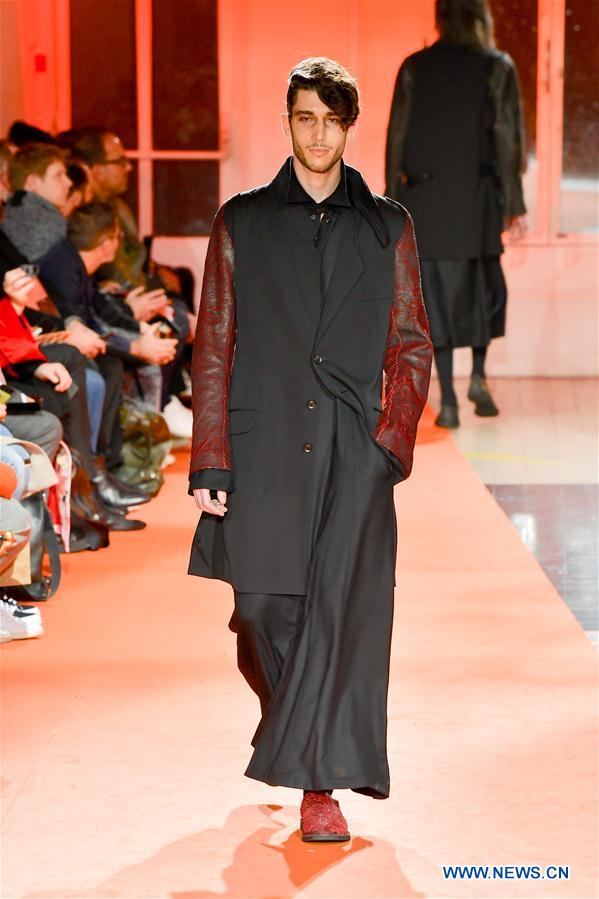 FRANCE-PARIS-MEN'S FASHION WEEK-YOSHI YAMAMOTO