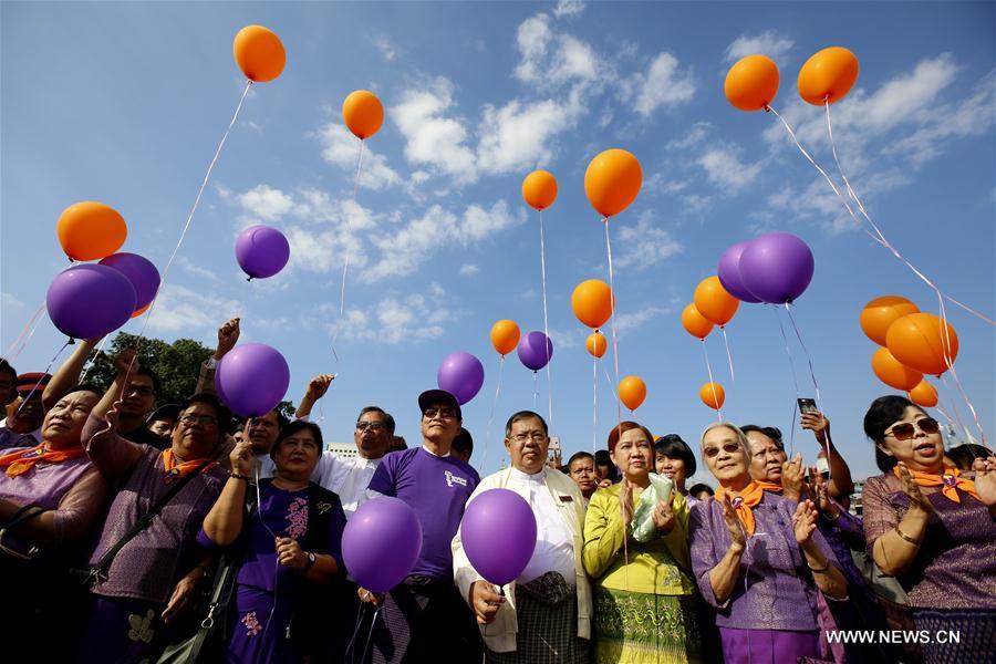 MYANMAR-YANGON-WORLD CANCER DAY