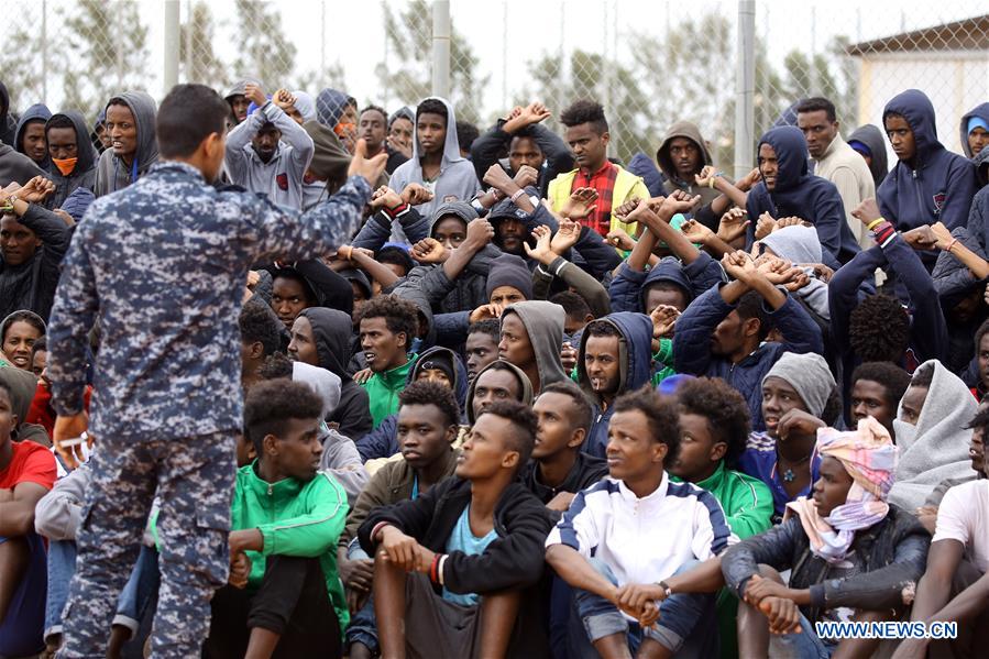 LIBYA-GHARYAN-ILLEGAL IMMIGRANTS