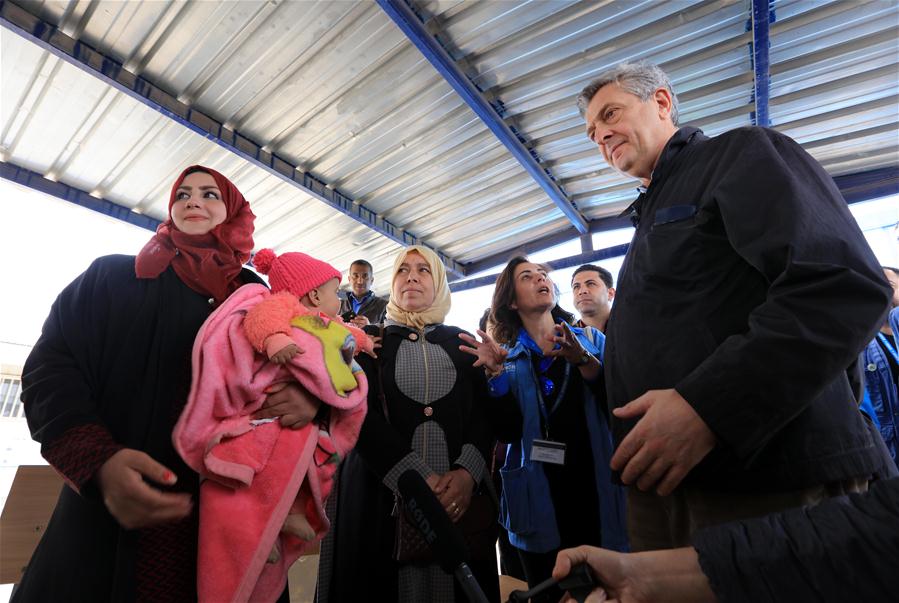 JORDAN-MAFRAQ-REFUGEE CAMP-UNHCR-HIGH COMMISSIONER-VISIT