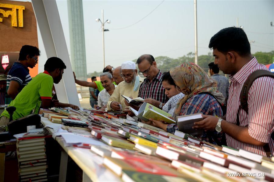 BANGLADESH-DHAKA-BOOK-FAIR