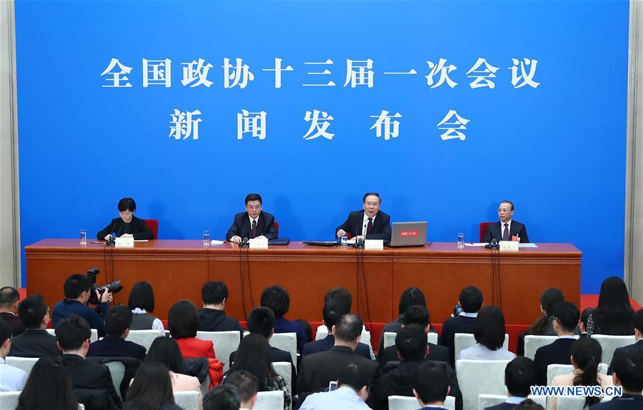 (TWO SESSIONS)CHINA-BEIJING-CPPCC-PRESS CONFERENCE (CN)