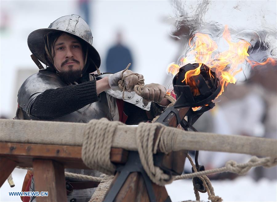 CROATIA-SAMOBOR-BATTLE OF SAMOBOR-RE-ENACTMENT