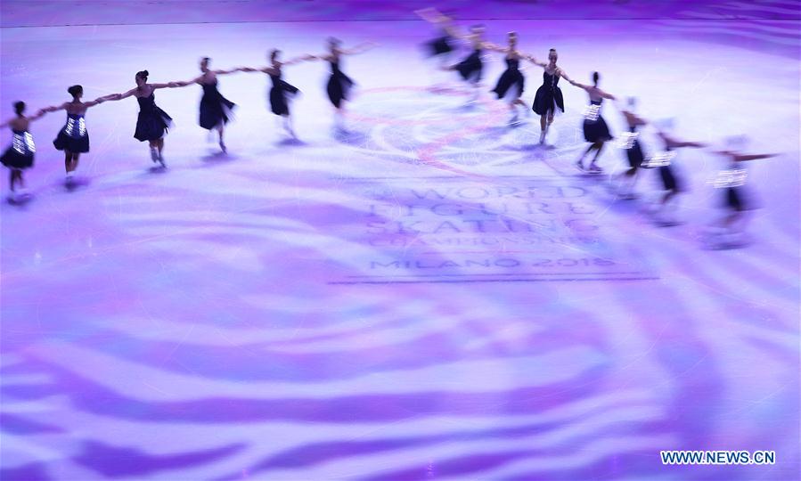 (SP)ITALY-MILAN-FIGURE SKATING-ISU WORLD CHAMPIONSHIPS