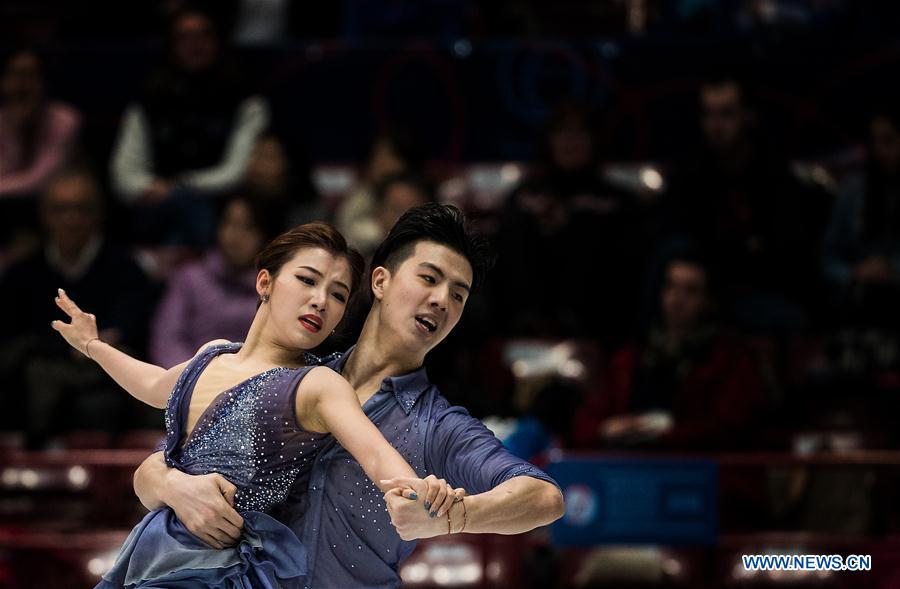 (SP)ITALY-MILAN-FIGURE SKATING-ISU WORLD CHAMPIONSHIPS