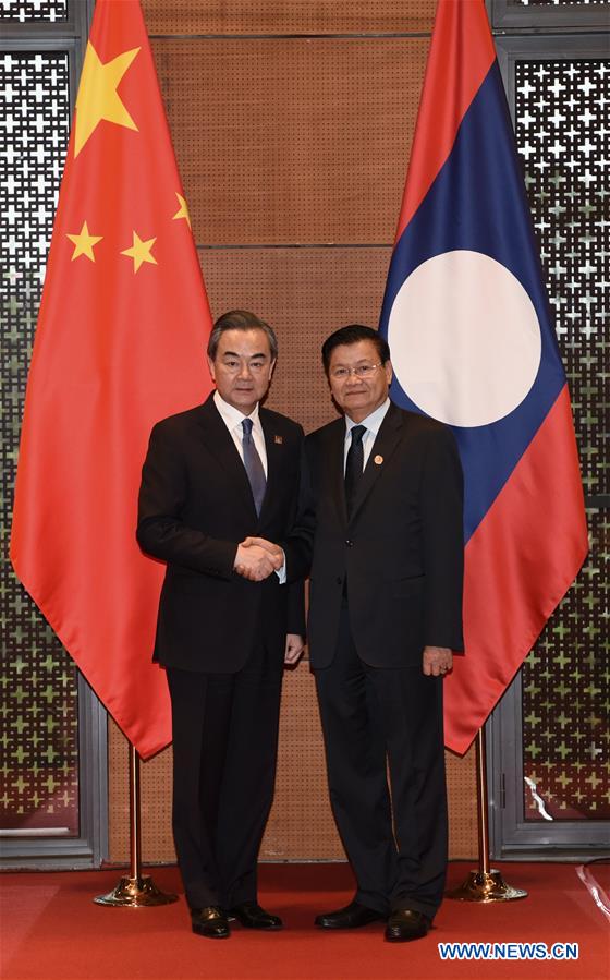 VIETNAM-HANOI-CHINA-WANG YI-LAOS-PM-MEETING