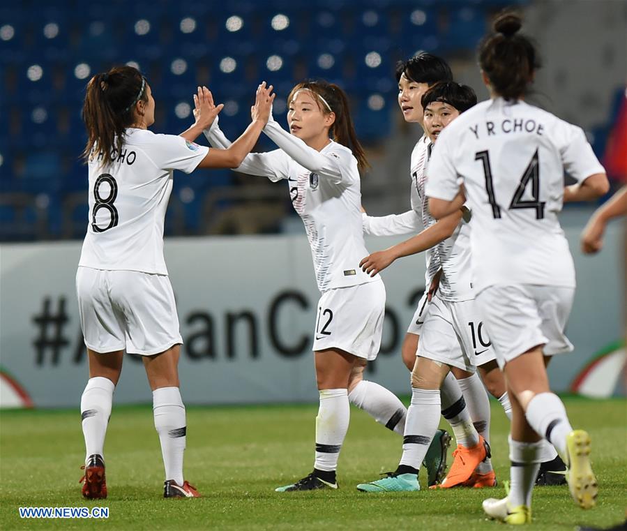 (SP)JORDAN-AMMAN-FOOTBALL-WOMEN'S ASIAN CUP-PHI-KOR