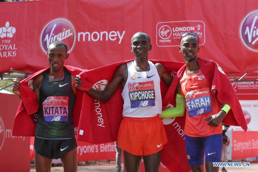 (SP)BRITAIN-LONDON-MARATHON 2018