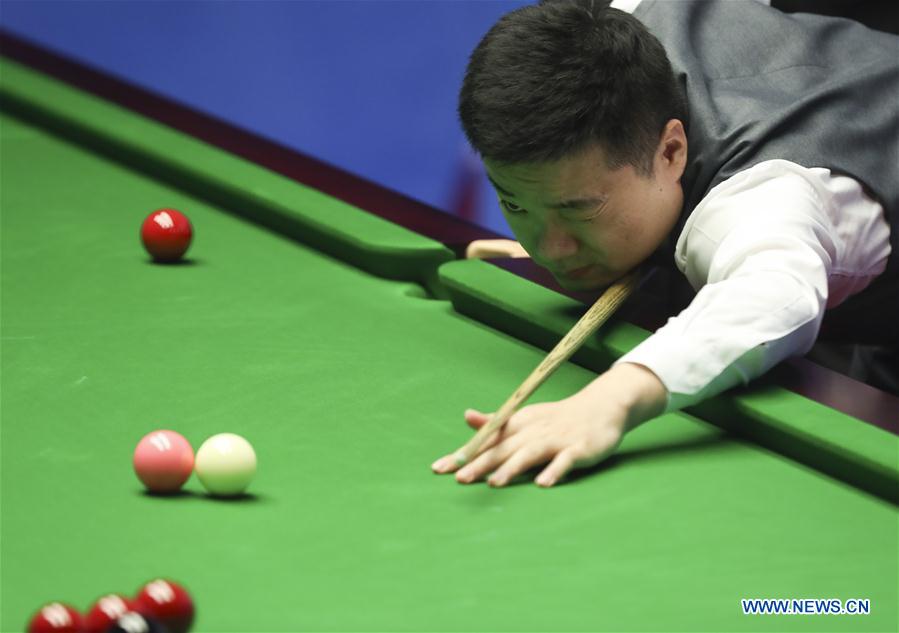 (SP)BRITAIN-SHEFFIELD-SNOOKER-WORLD CHAMPIONSHIP-DAY 3