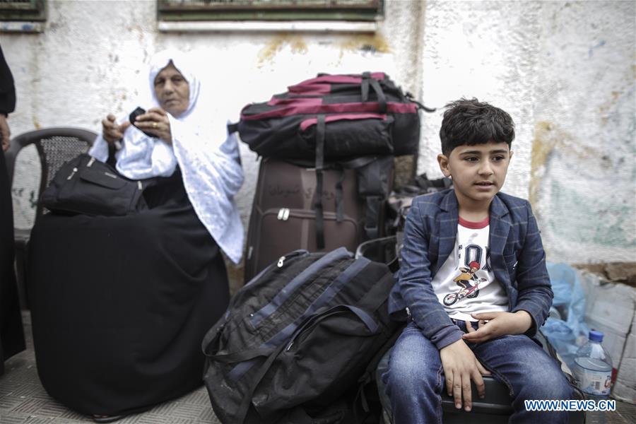 MIDEAST-KHAN YOUNIS-RAFAH CROSSING-OPENING