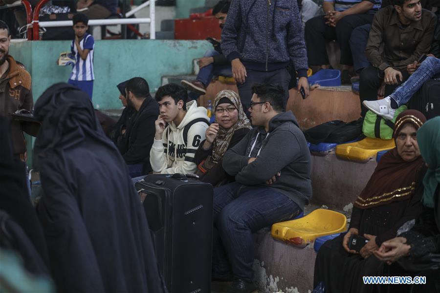 MIDEAST-KHAN YOUNIS-RAFAH CROSSING-OPENING