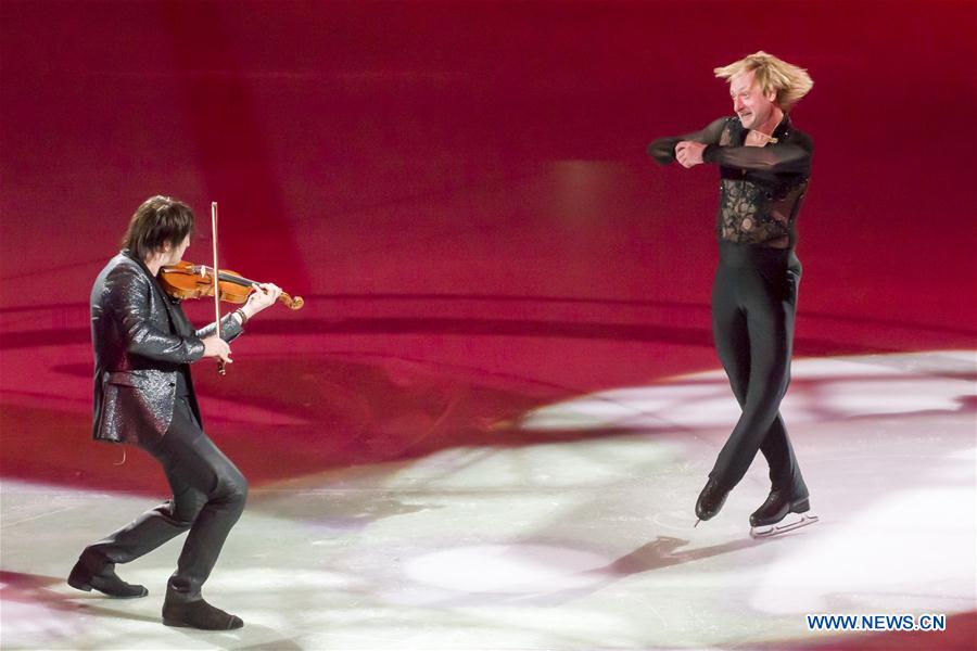 (SP)HUNGARY-BUDAPEST-ICE SKATING-EVGENY PLUSHENKO