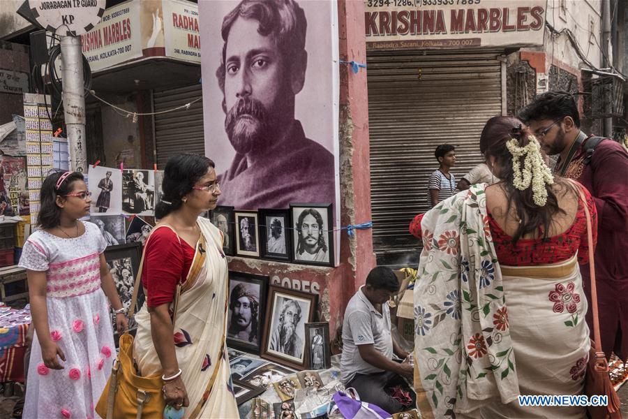 INDIA-KOLKATA-TAGORE-BIRTH ANNIVERSARY