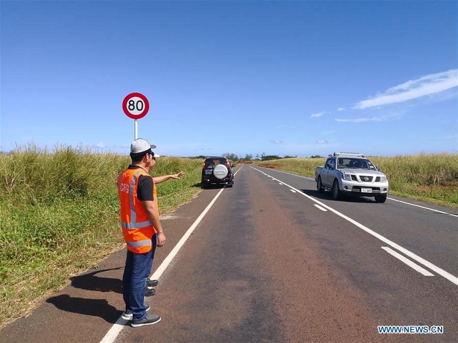 FIJI-SUVA-CHINA BUILT ROADS