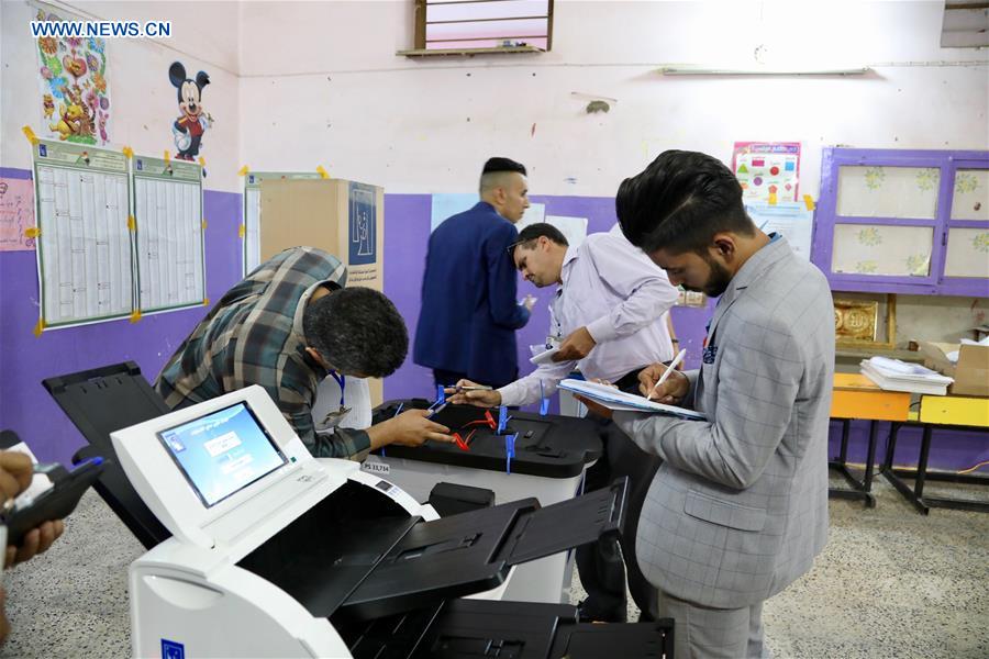 IRAQ-BAGHDAD-PARLIAMENTARY ELECTION-TURNOUT