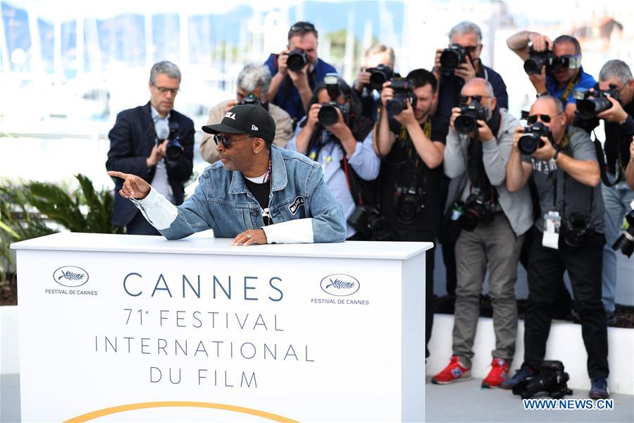 FRANCE-CANNES-71ST INTERNATIONAL FILM FESTIVAL-BLACKKKLANSMAN-PHOTOCALL