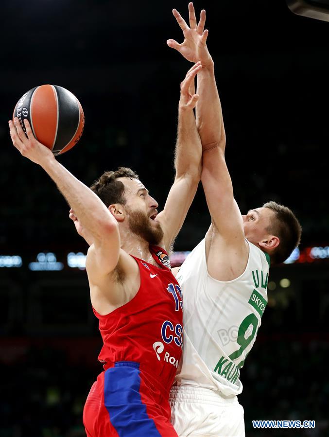 (SP)SERBIA-BELGRADE-EUROLEAGUE-BASKETBALL-CSKA VS ZALGIRIS