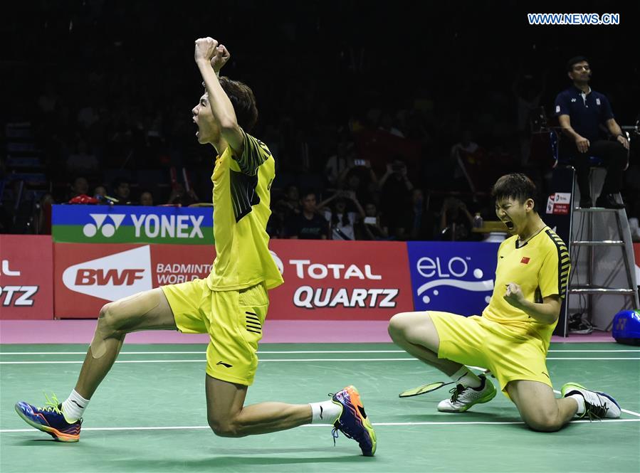 (SP)THAILAND-BANGKOK-BADMINTON-THOMAS CUP-FINAL