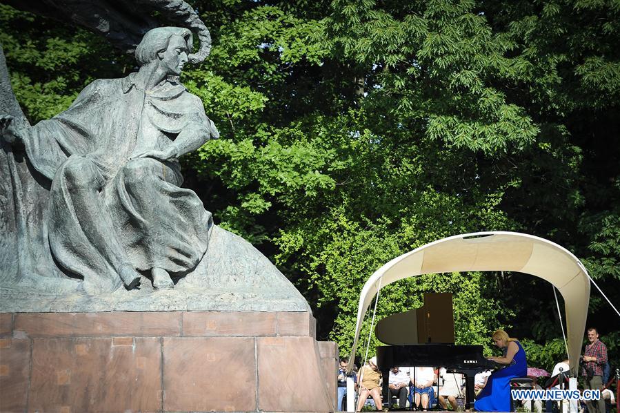 POLAND-WARSAW-OPEN-AIR CONCERT