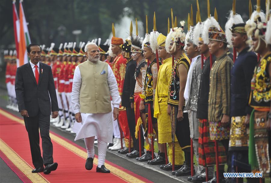 INDONESIA-JAKARTA-INDIA-PM-VISIT