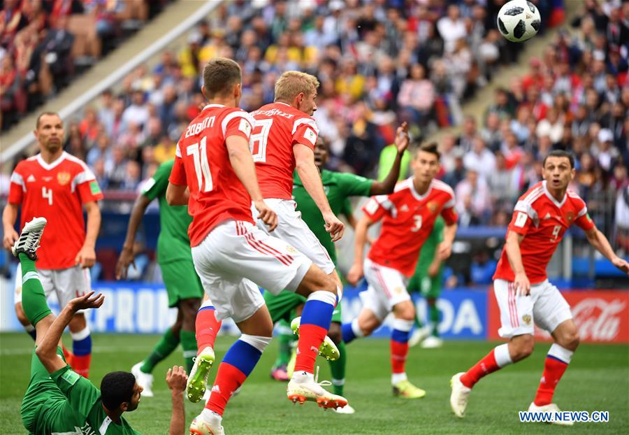 (SP)RUSSIA-MOSCOW-2018 WORLD CUP-OPENING MATCH-RUSSIA VS SAUDI ARABIA