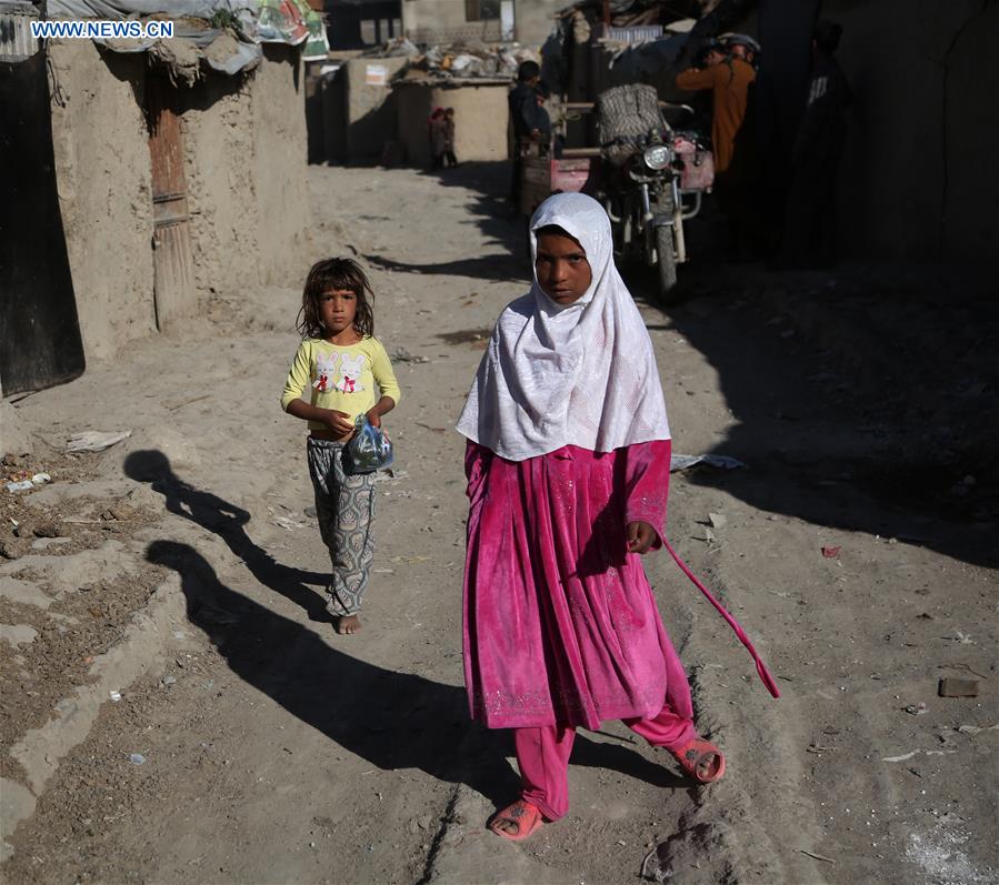 AFGHANISTAN-KABUL-DISPLACED CHILDREN-WORLD REFUGEE DAY