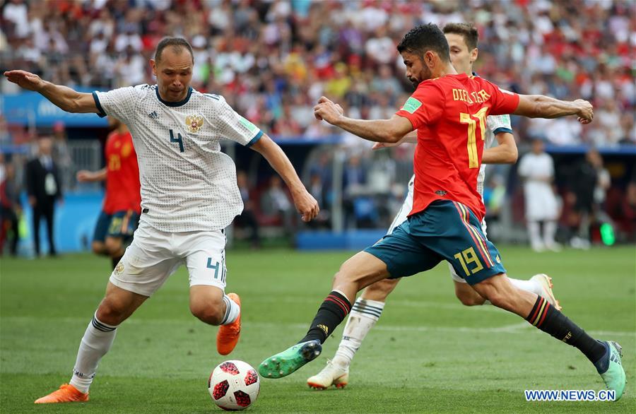 (SP)RUSSIA-MOSCOW-2018 WORLD CUP-ROUND OF 16-SPAIN VS RUSSIA