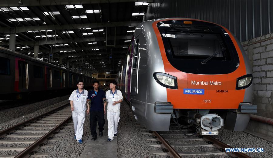 INDIA-MUMBAI-CHINA-METRO LINE 1