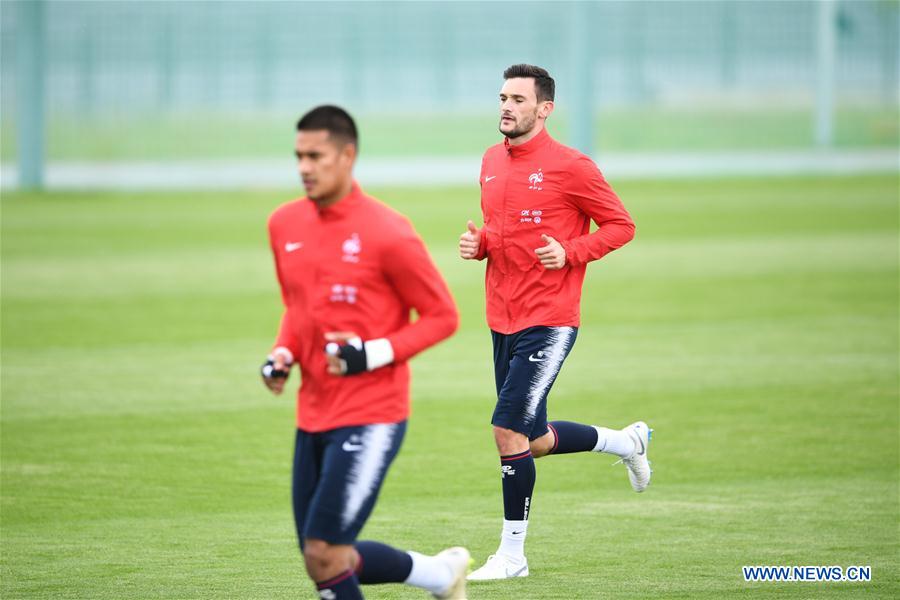 (SP)RUSSIA-MOSCOW-2018 WORLD CUP-FRANCE-TRAINING