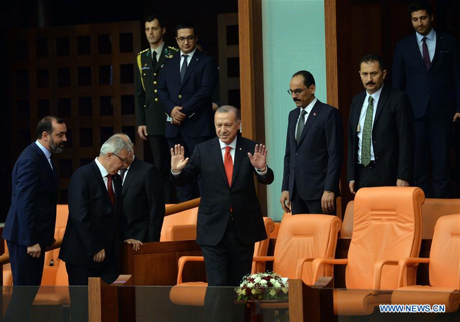 TURKEY-ANKARA-PARLIAMENT-OATH-TAKING