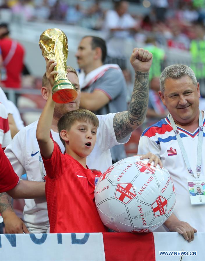 (SP)RUSSIA-MOSCOW-2018 WORLD CUP-SEMIFINAL-ENGLAND VS CROATIA