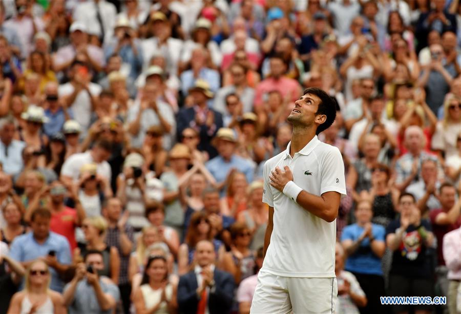 (SP)BRITAIN-LONDON-TENNIS-WIMBLEDON CHAMPIONSHIPS 2018-DAY 12