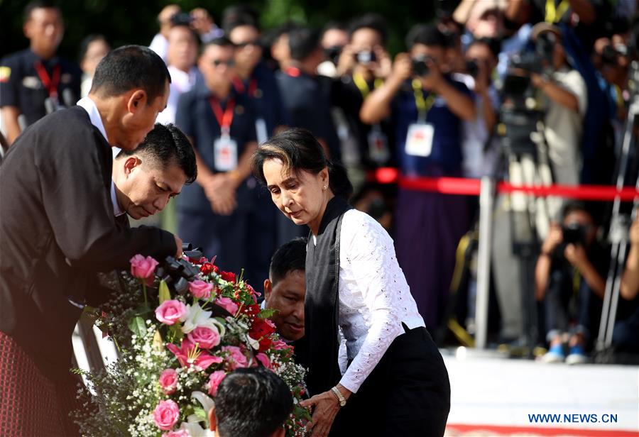 MYANMAR-YANGON-72ND MARTYRS' DAY