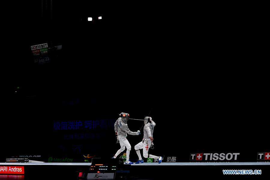 (SP)CHINA-JIANGSU-WUXI-FENCING-WORLD CHAMPIONSHIPS (CN)