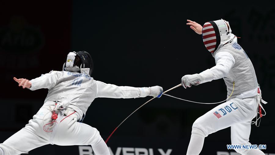 (SP)CHINA-JIANGSU-WUXI-FENCING-WORLD CHAMPIONSHIPS (CN)