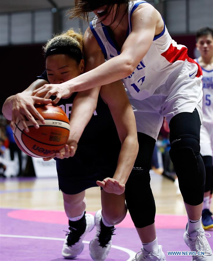 (SP)INDONESIA-JAKARTA-ASIAN GAMES-WOMEN'S BASKETBALL