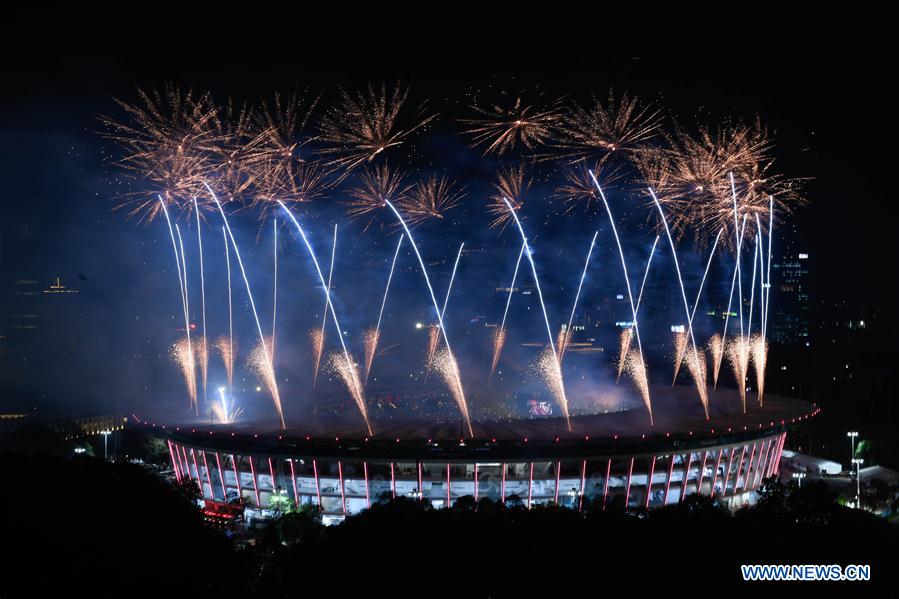 (SP)INDONESIA-JAKARTA-ASIAN GAMES-OPENING CEREMONY