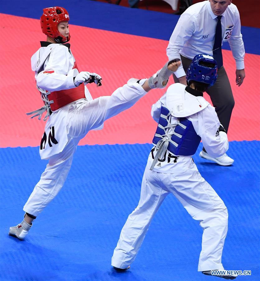 (SP)INDONESIA-JAKARTA-ASIAN GAMES-TAEKWONDO-WOMEN-57 KG