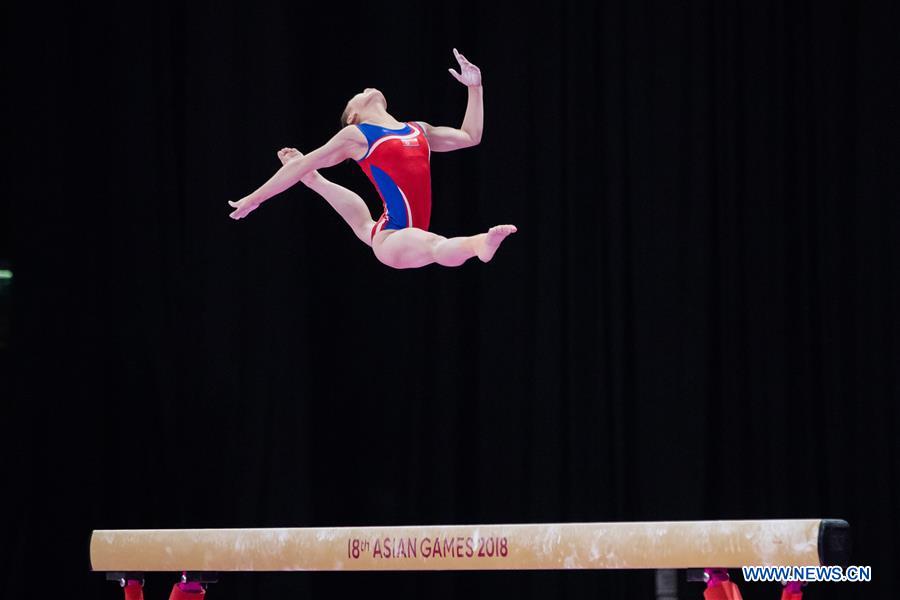 (SP)INDONESIA-JAKARTA-ASIAN GAMES-ARTISTIC GYMNASTICS