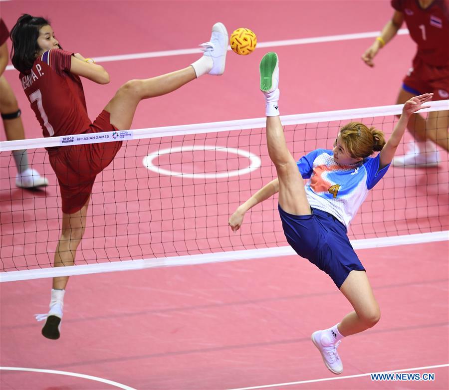 (SP)INDONESIA-PALEMBANG-ASIAN GAMES-SEPAKTAKRAW