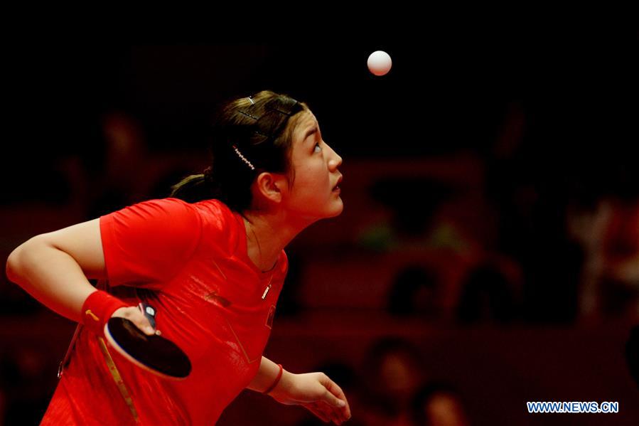 (SP)-INDONESIA-JAKARTA-ASIAN GAMES 2018-TABLE TENNIS-WOMEN'S TEAM QUALIFICATION