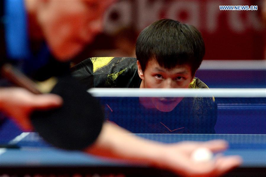 (SP)INDONESIA-JAKARTA-ASIAN GAMES 2018-TABLE TENNIS-MEN'S TEAM QUALIFICATION