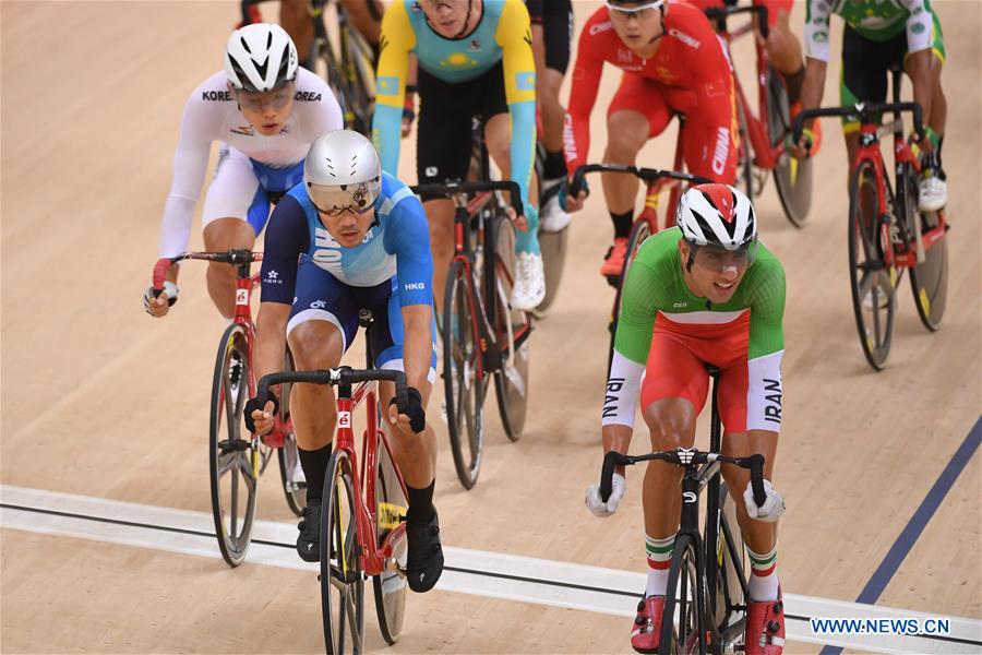 (SP)INDONESIA-JAKARTA-ASIAN GAMES-TRACK CYCLING-MEN'S MADISON