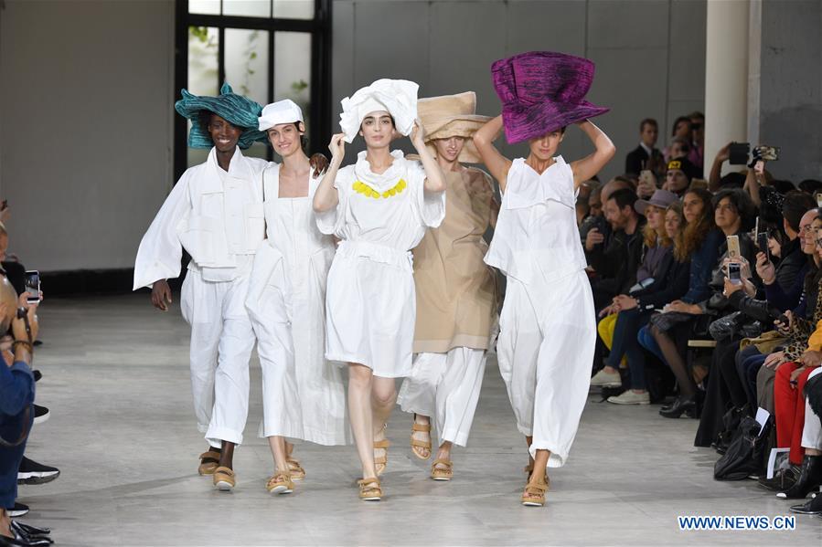 FRANCE-PARIS-FASHION WEEK-ISSEY MIYAKE