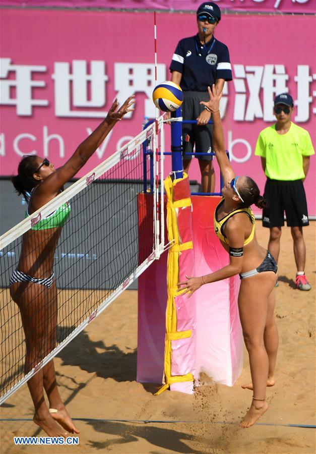 (SP)CHINA-QINZHOU-BEACH VOLLEYBALL-FIVB WORLD TOUR