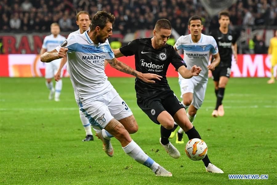 (SP)GERMANY-FRANKFURT-SOCCER-UEFA EUROPA LEAGUE-FRANKFURT VS LAZIO