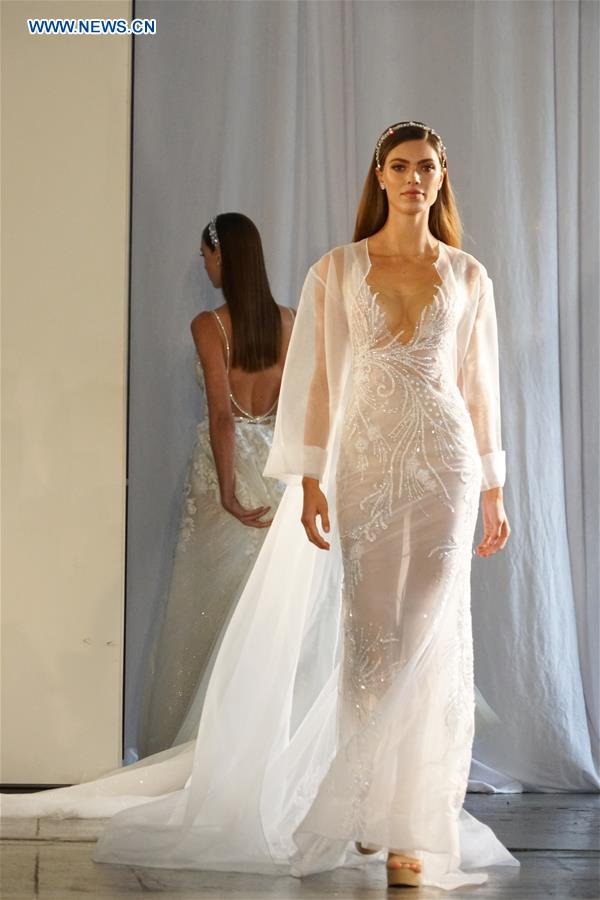 U.S.-NEW YORK-BRIDAL FASHION WEEK-BERTA