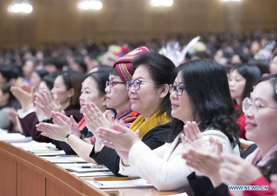 CHINA-BEIJING-NATIONAL WOMEN'S CONGRESS (CN)