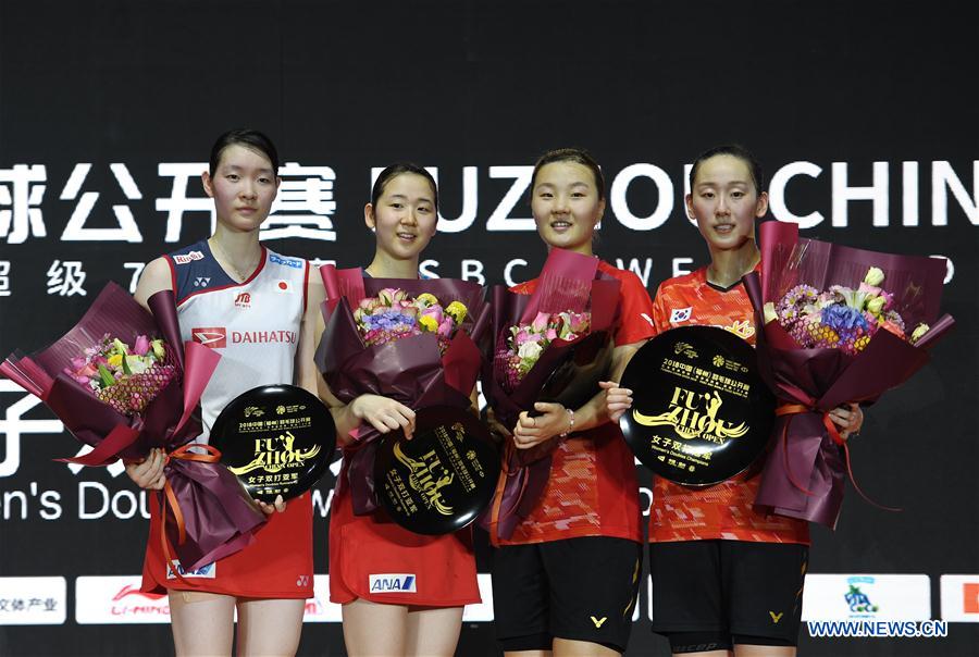 (SP)CHINA-FUZHOU-BADMINTON-FINALS